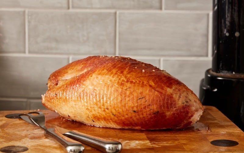 a cooked turkey