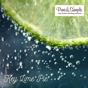 The luscious aroma of fresh key lime pie!  Tangy lime blended with sweet orange and fresh lemon.  You will also enjoy notes of vanilla and a base note of sweet baked meringue.