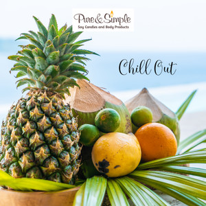 An exciting blend of tropical fruit, crisp lemon, lime, exotic greens enhanced by the soothing essence of freshly picked lavender blossoms.