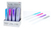 Glass Finger Nail File Display 24pc