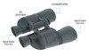 Fixed Focus 10X50 Binocular