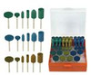 54pc Rotary Rubberized Abrasive Set