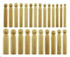 24 Piece Wooden Dapping Punch Set