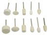 11 PC Rotary Wool Set 1/8" Shank Size