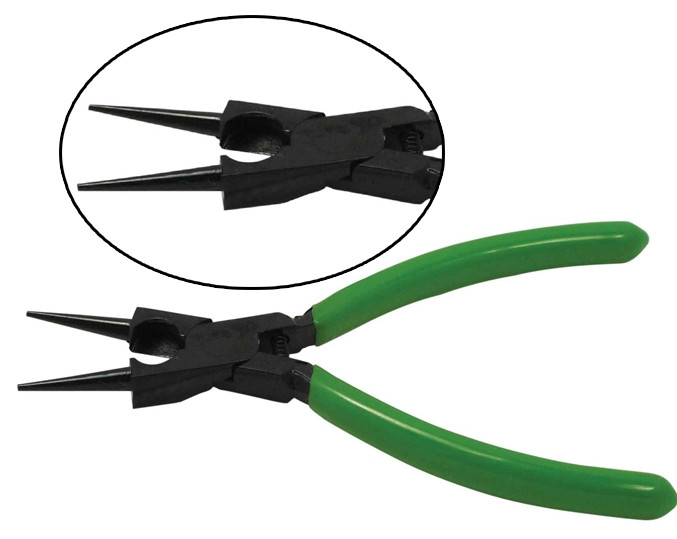Professional Rosary Pliers Green Handle
