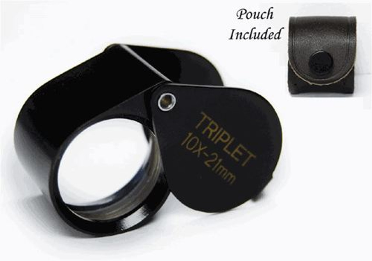 10X LED TRIPLET LOUPE PRO QUALITY