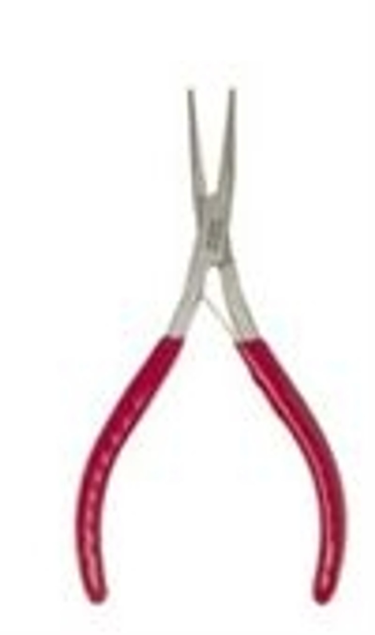 Mini Pliers Tool Bent Nose Plier Stainless Steel Pine Nut