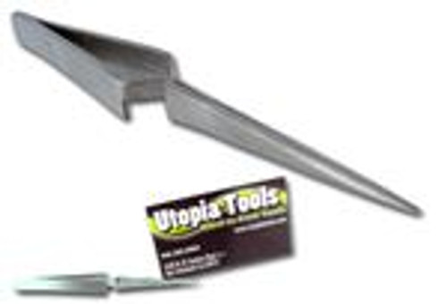 Cross Action Tweezer Straight 4 1/2"