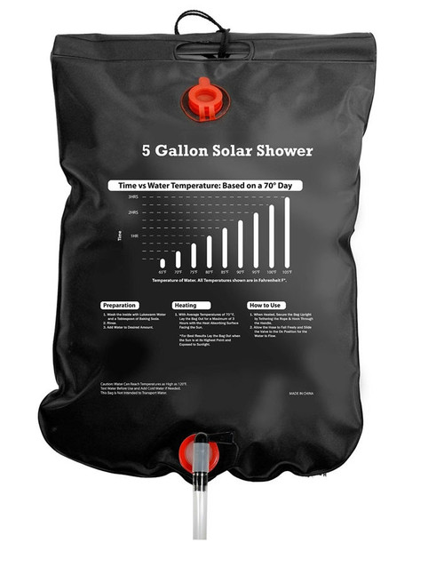 5 Gallon Solar Shower