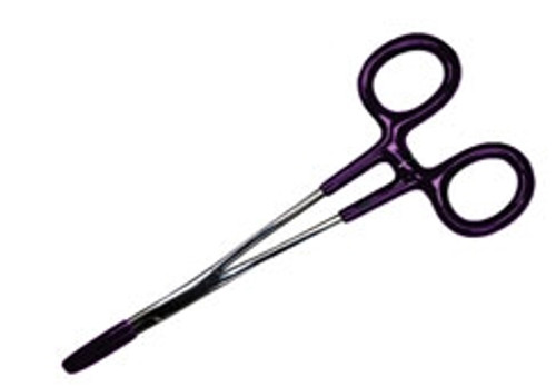 Plastic Coated Forceps Straight Jaw