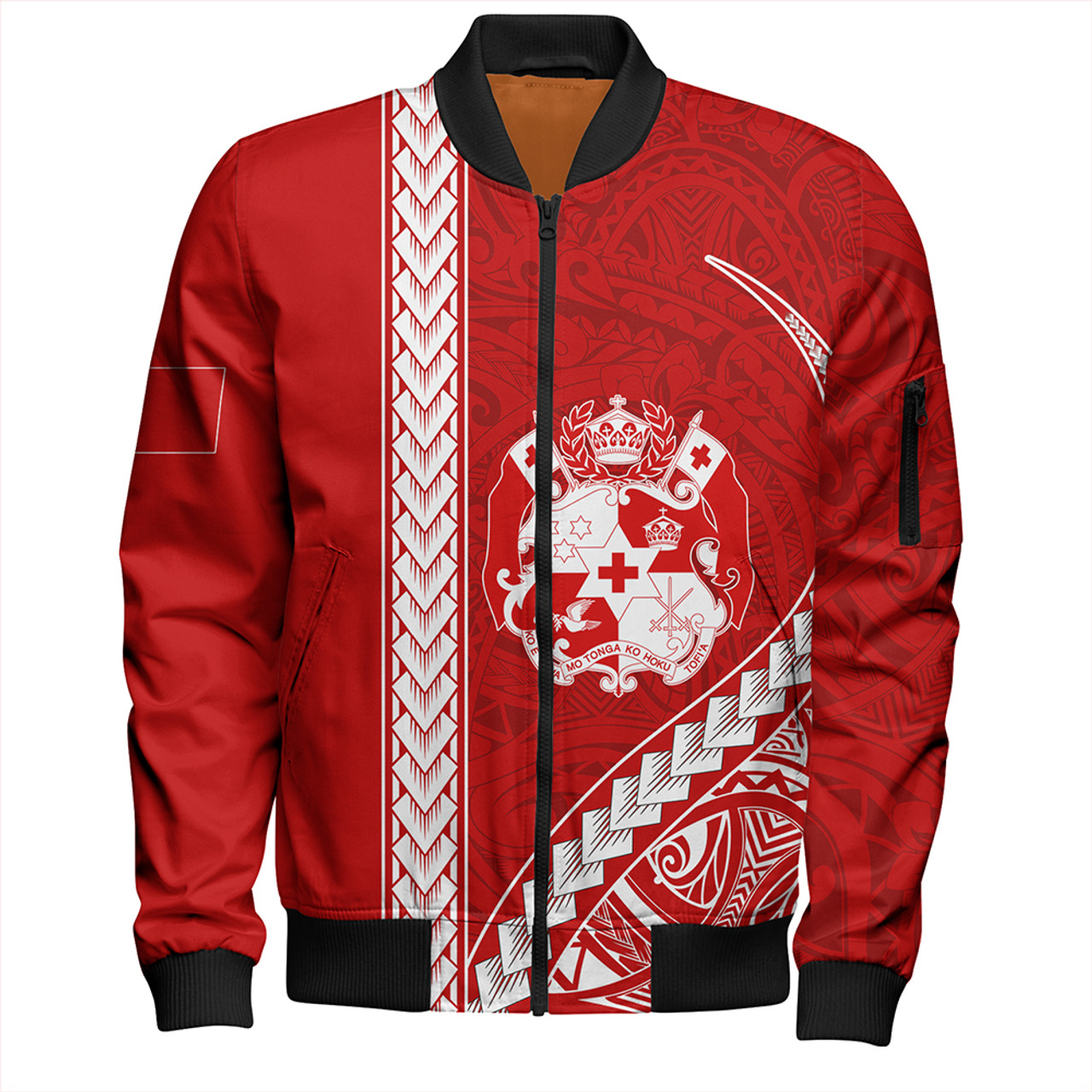 Tonga Polynesian Bomber Jacket