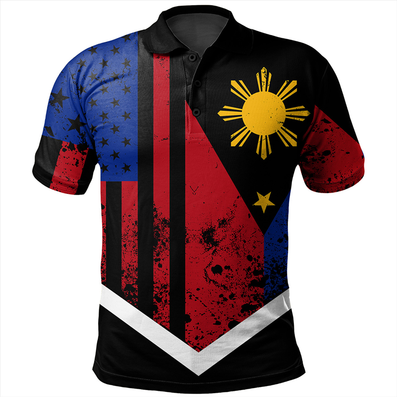 Philippines Long Sleeve Shirt - Philippine Eagles Ornament Vintage Style