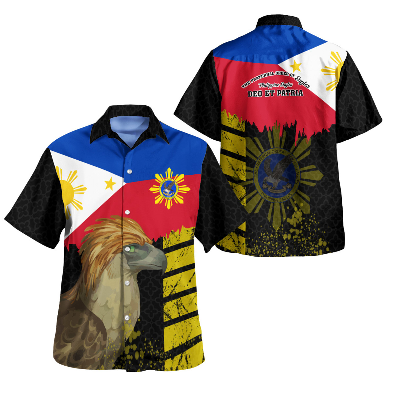 Philippines Custom Hawaiian Shirt The Fraternal Order of Eagles Hawaiian  Shirt - Listentee