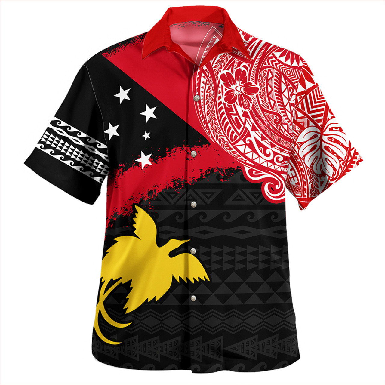 Coat Of Arm Polynesian Design Hawaii Shirt Summer Hawaiian - Banantees