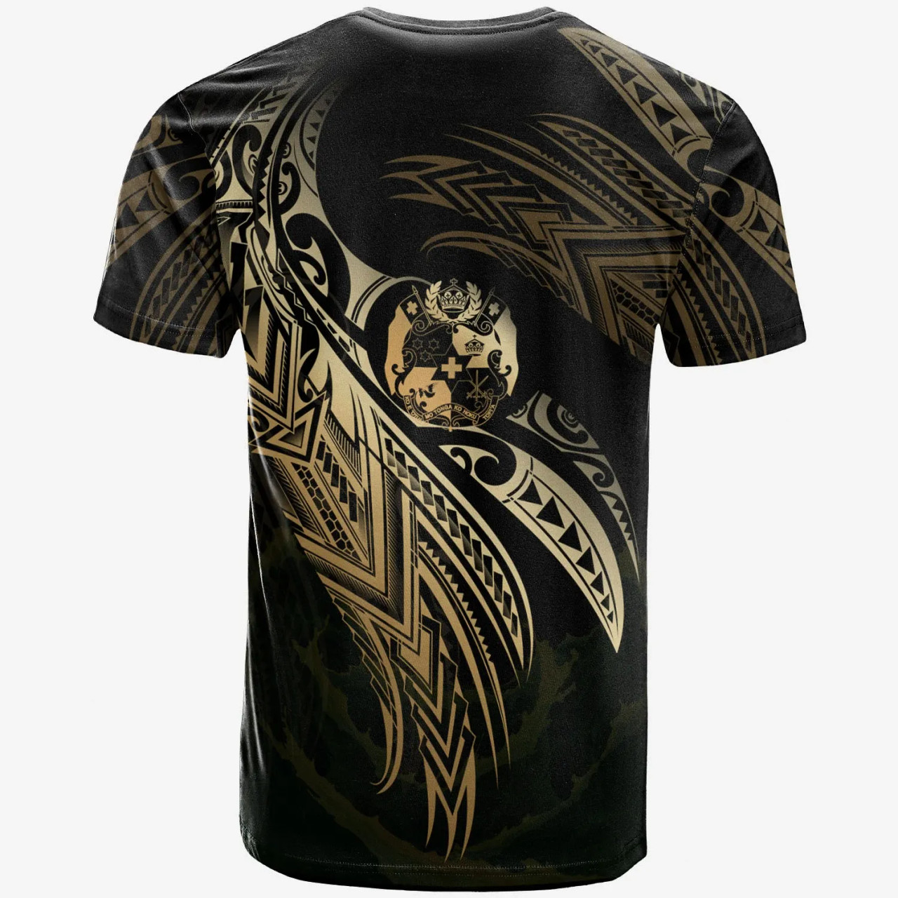 Tonga Polynesian T-Shirt - Tonga Legend Gold Version 2