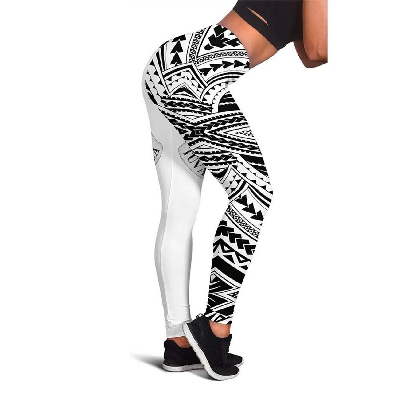 Tuvalu Flag Legging (White) 3