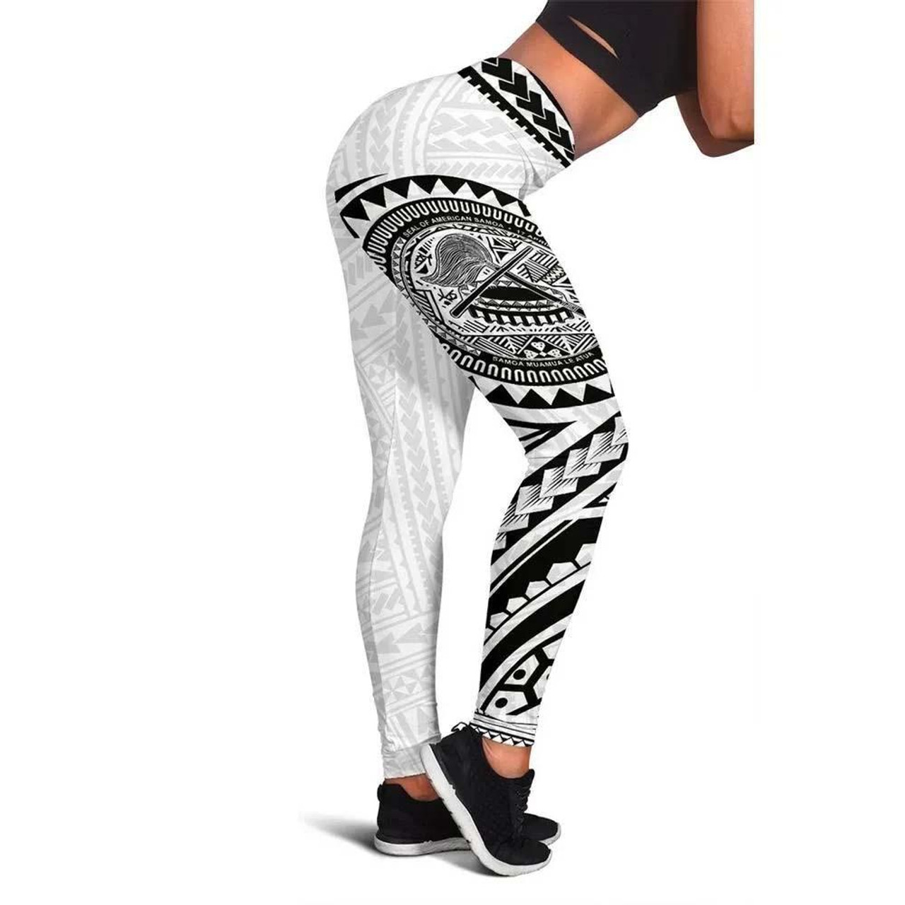 Neo American Samoa Legging (White) 1