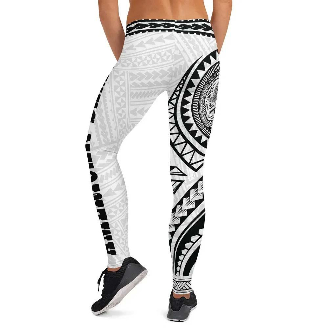 Neo American Samoa Legging (White) 4