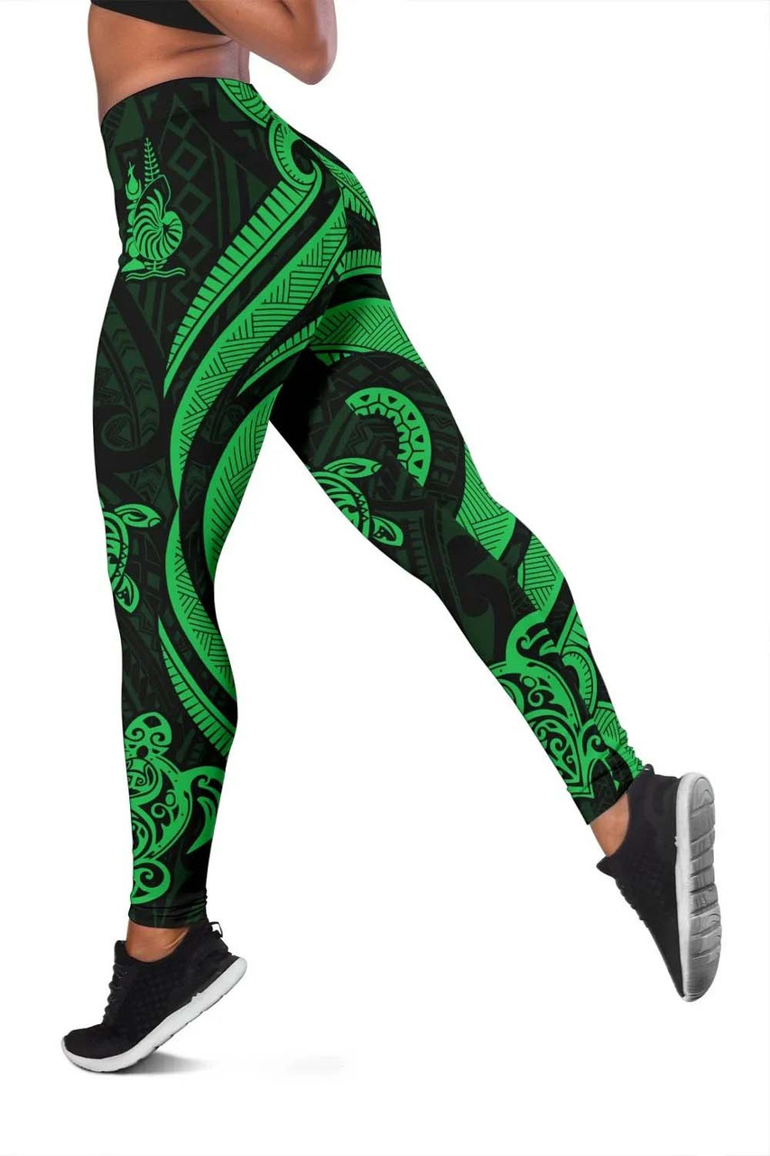 New Caledonia Legging - Green Tentacle Turtle 3