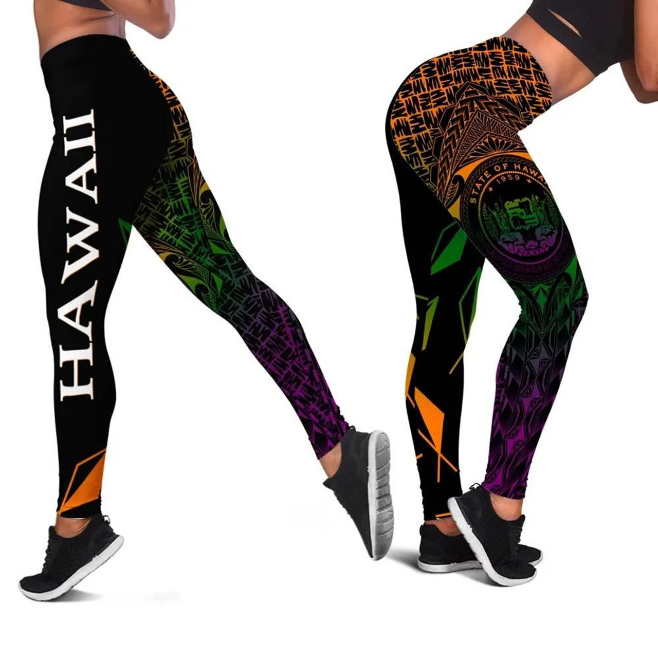 Hawaii Legging - Hawaii Seal  Rocket Style 1