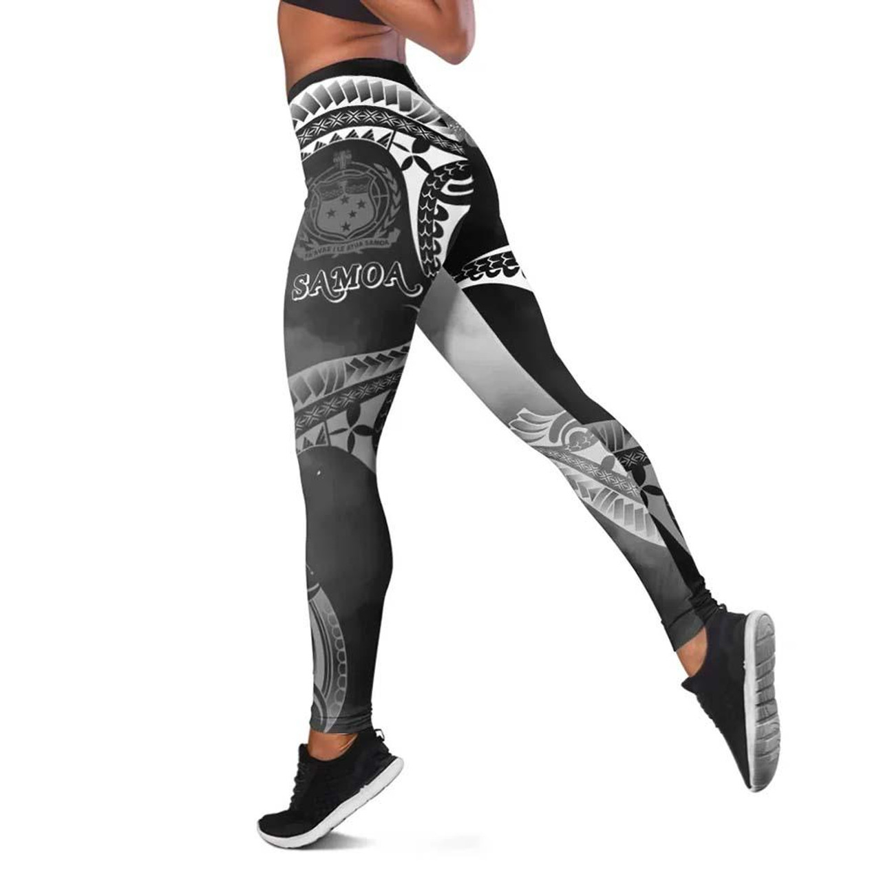 Samoa Legging - Samoa Seal Wave Style (Black) 3