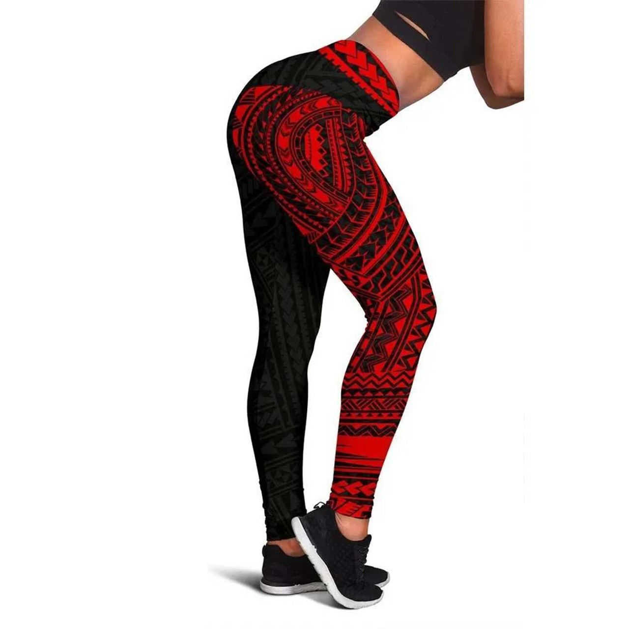 Polynesian Rising 2nd Legging (Red) 1