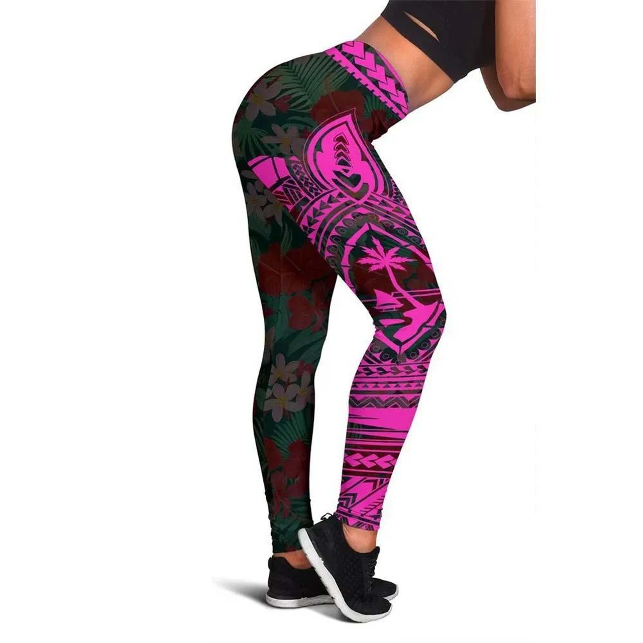 Guam Polynesian 1st Legging (Pink) 1