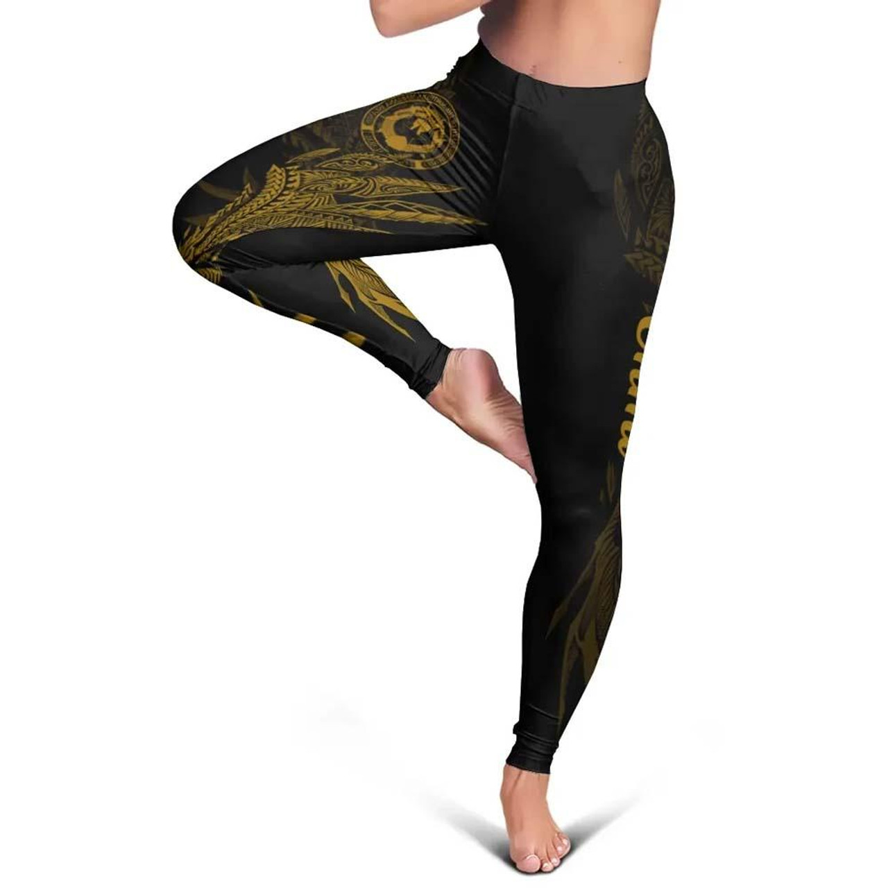 Northern Mariana Islands Legging - Wings Style 1