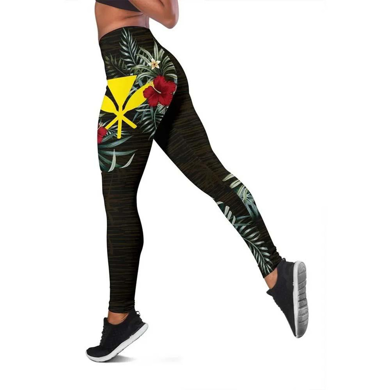 Kanaka Maoli Hibiscus Legging 1