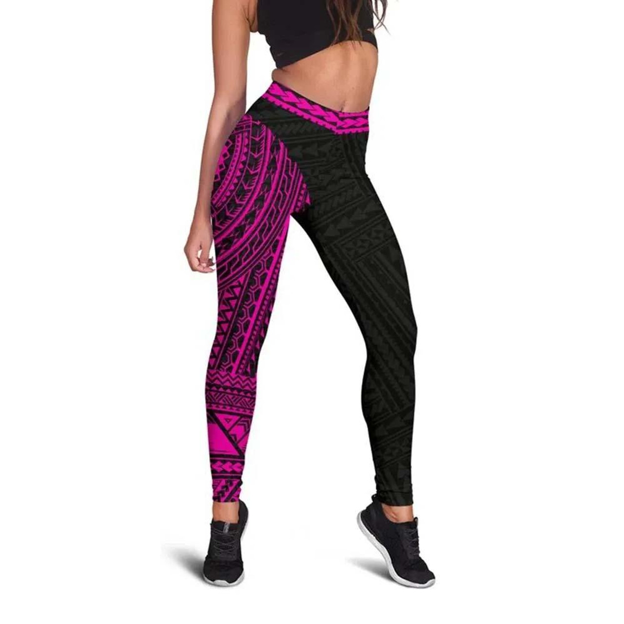 Polynesian Rising 2nd Legging (Pink) 2