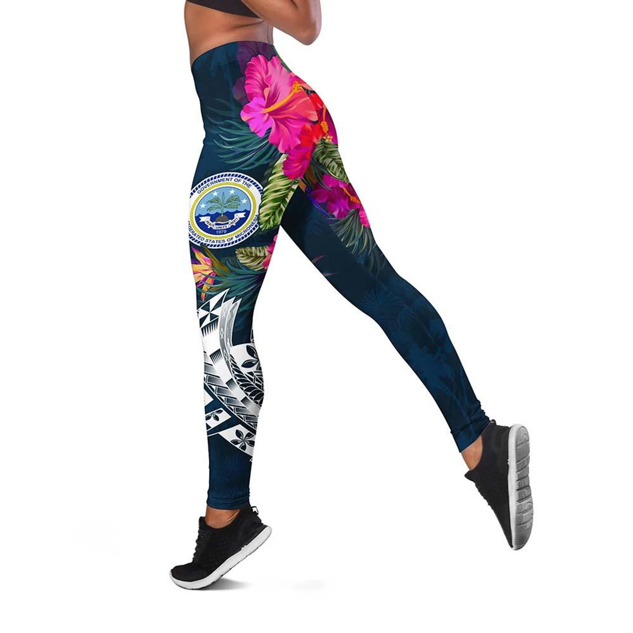 Federated States Of Micronesia Legging - Summer Vibes 1