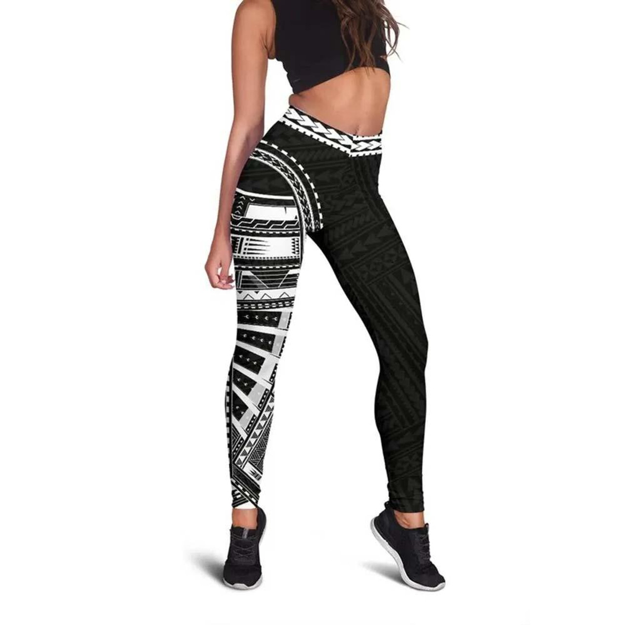Micronesia Rising Legging (White) 3