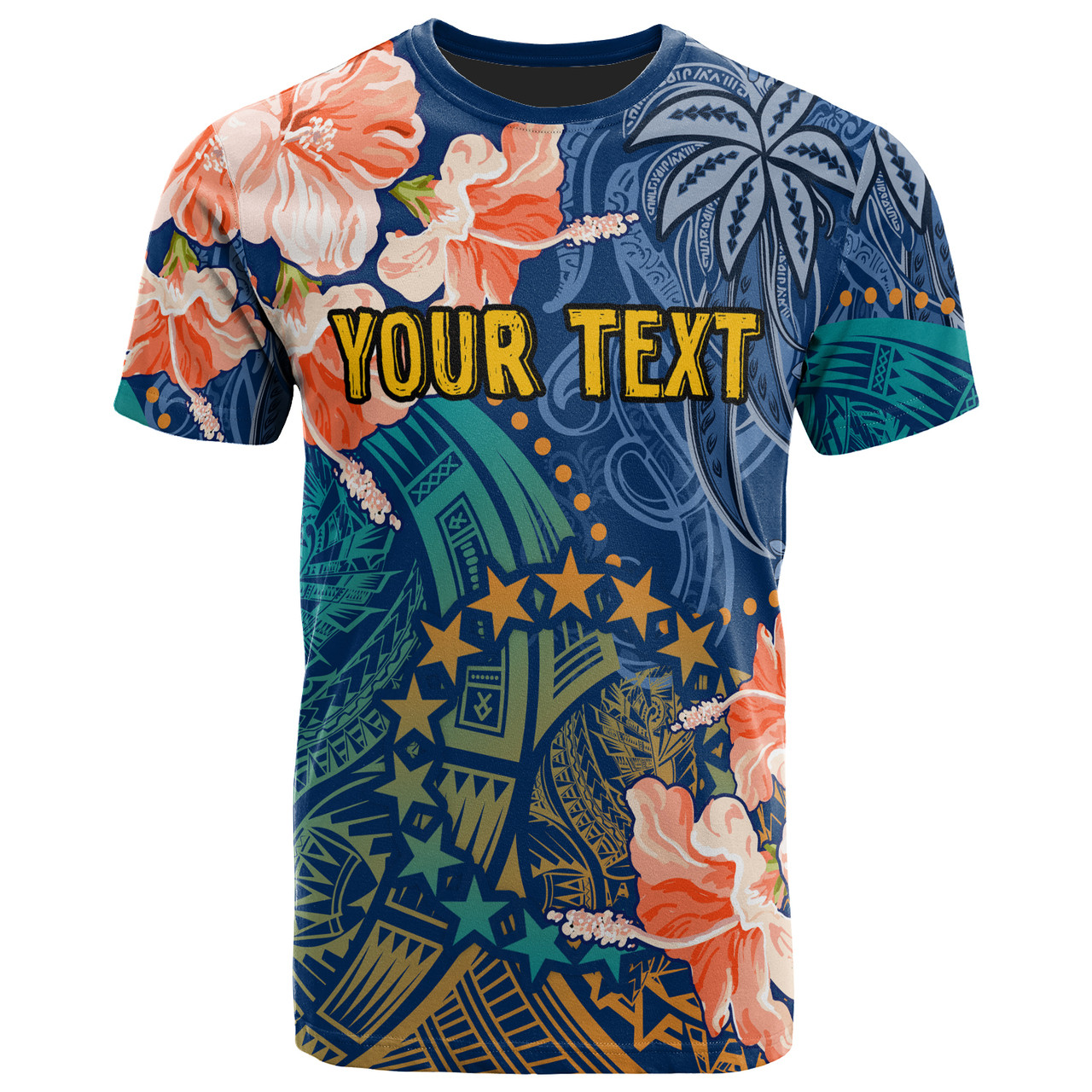 Cook Islands Polynesian T-shirt - Custom Polynesian Vibes