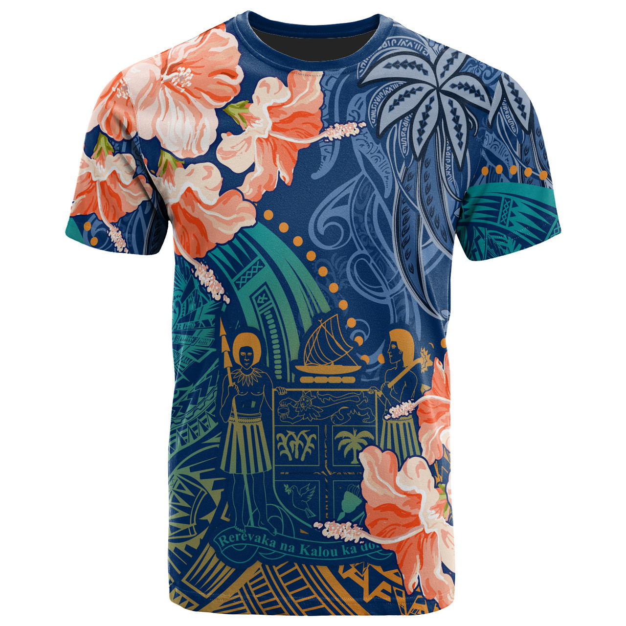 Fiji Polynesian T-shirt - Custom Polynesian Vibes