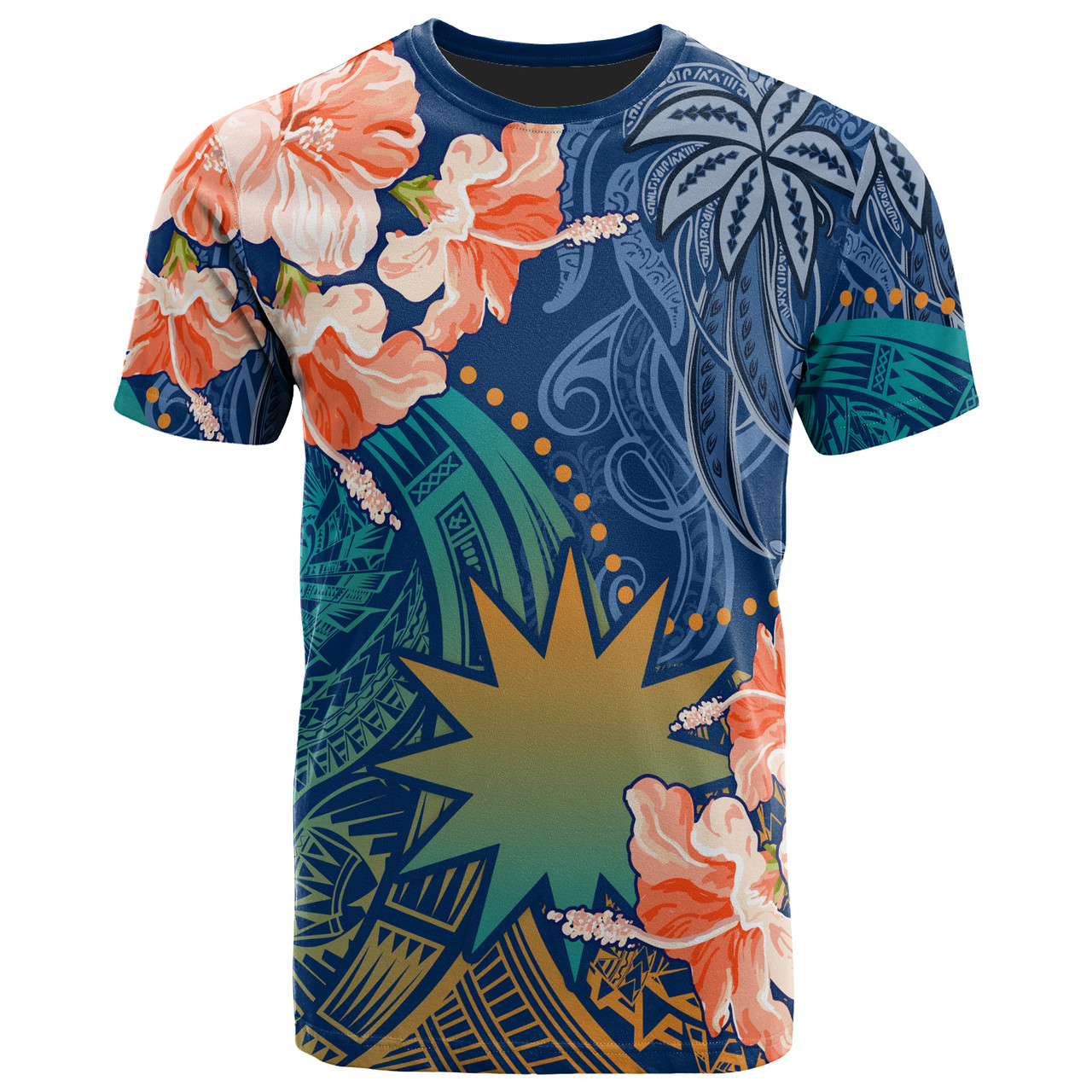 Nauru Polynesian T-shirt - Custom Polynesian Vibes