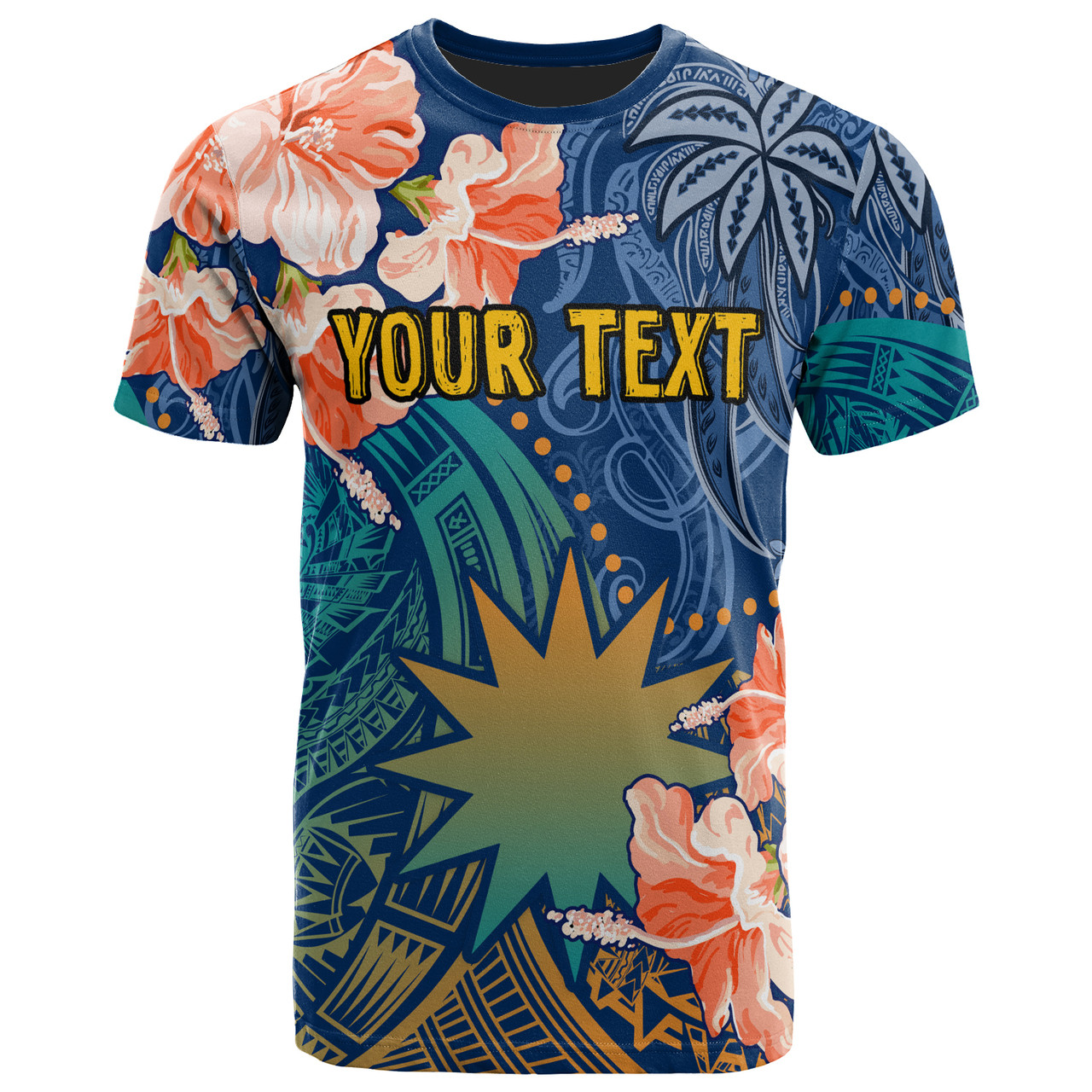 Nauru Polynesian T-shirt - Custom Polynesian Vibes