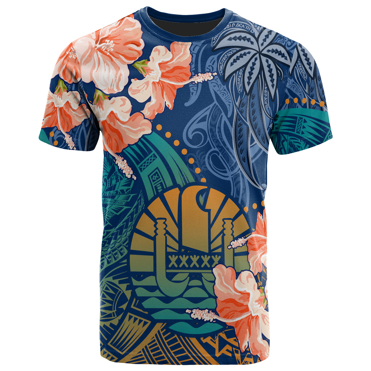 Tahiti Polynesian T-shirt - Custom Polynesian Vibes