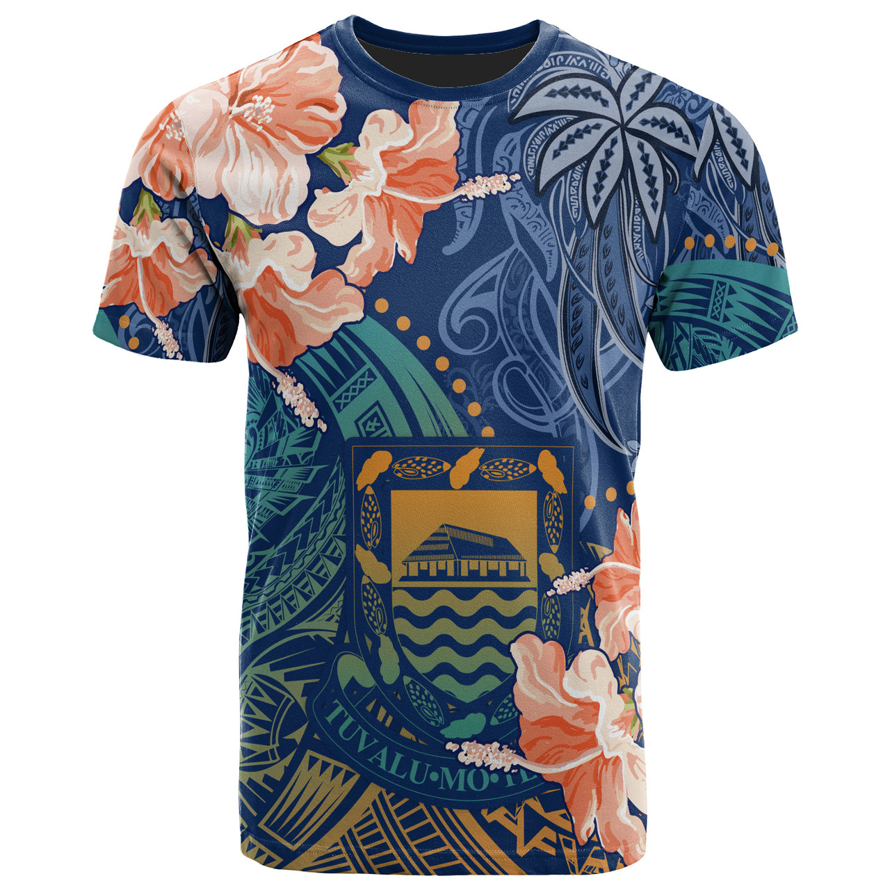 Tuvalu Polynesian T-shirt - Custom Polynesian Vibes