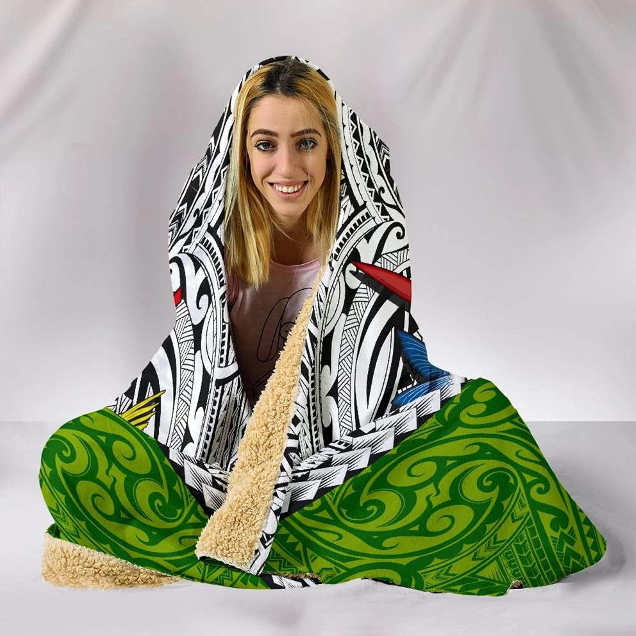 Cook Islands Special Hooded Blanket 5