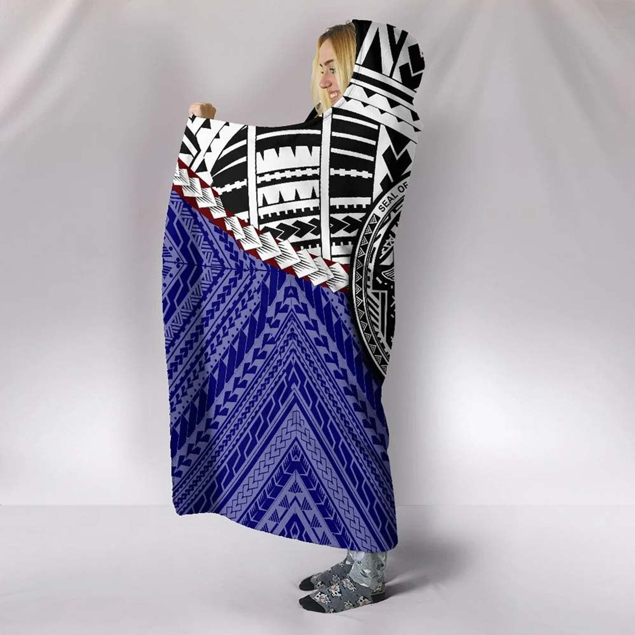 American Samoa Special Hooded Blanket 4