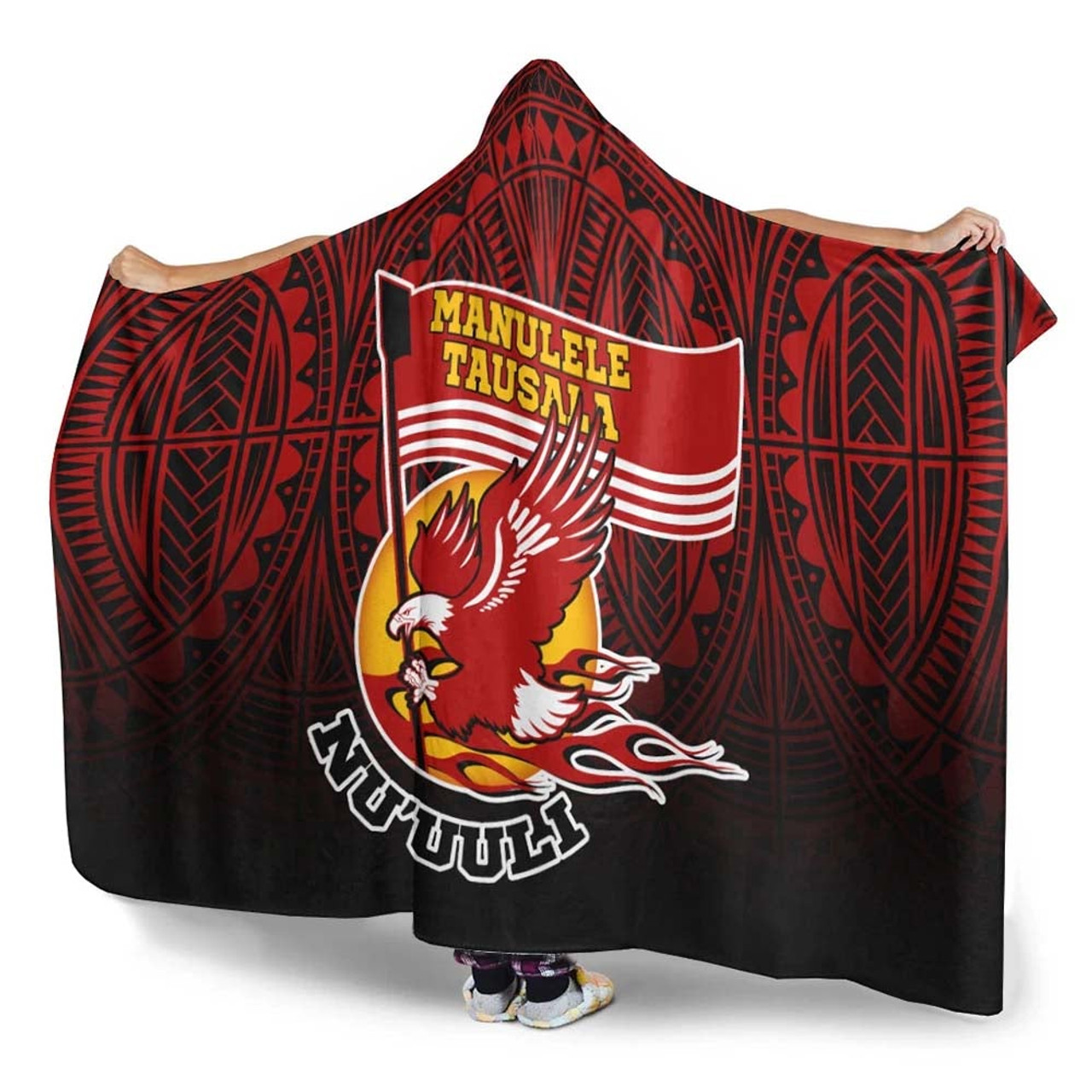 American Samoa Hooded Blankets - Manulele Tausala Nuuuli (Ver 2) 3