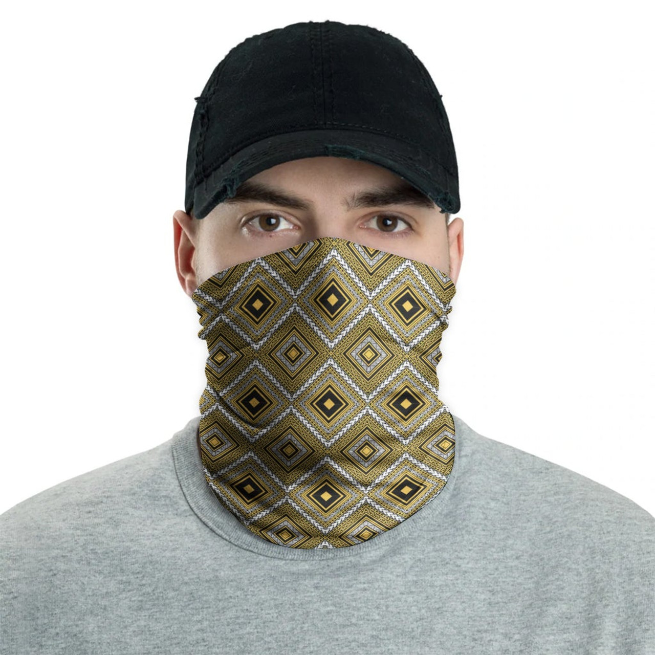 Polynesian Neck Gaiter - Polynesian Patterns 69 2