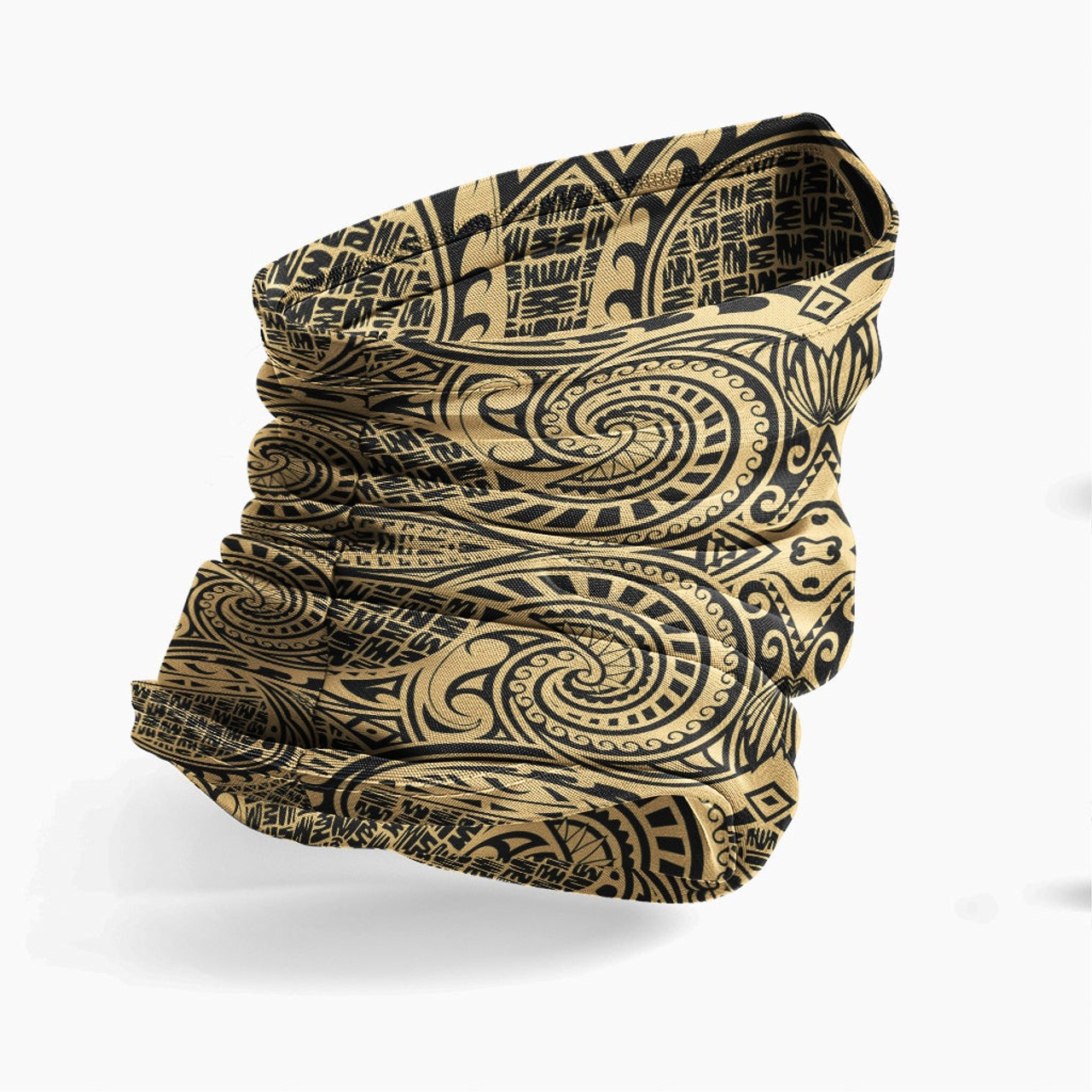 Polynesian Neck Gaiter - Polynesian Patterns 52 3