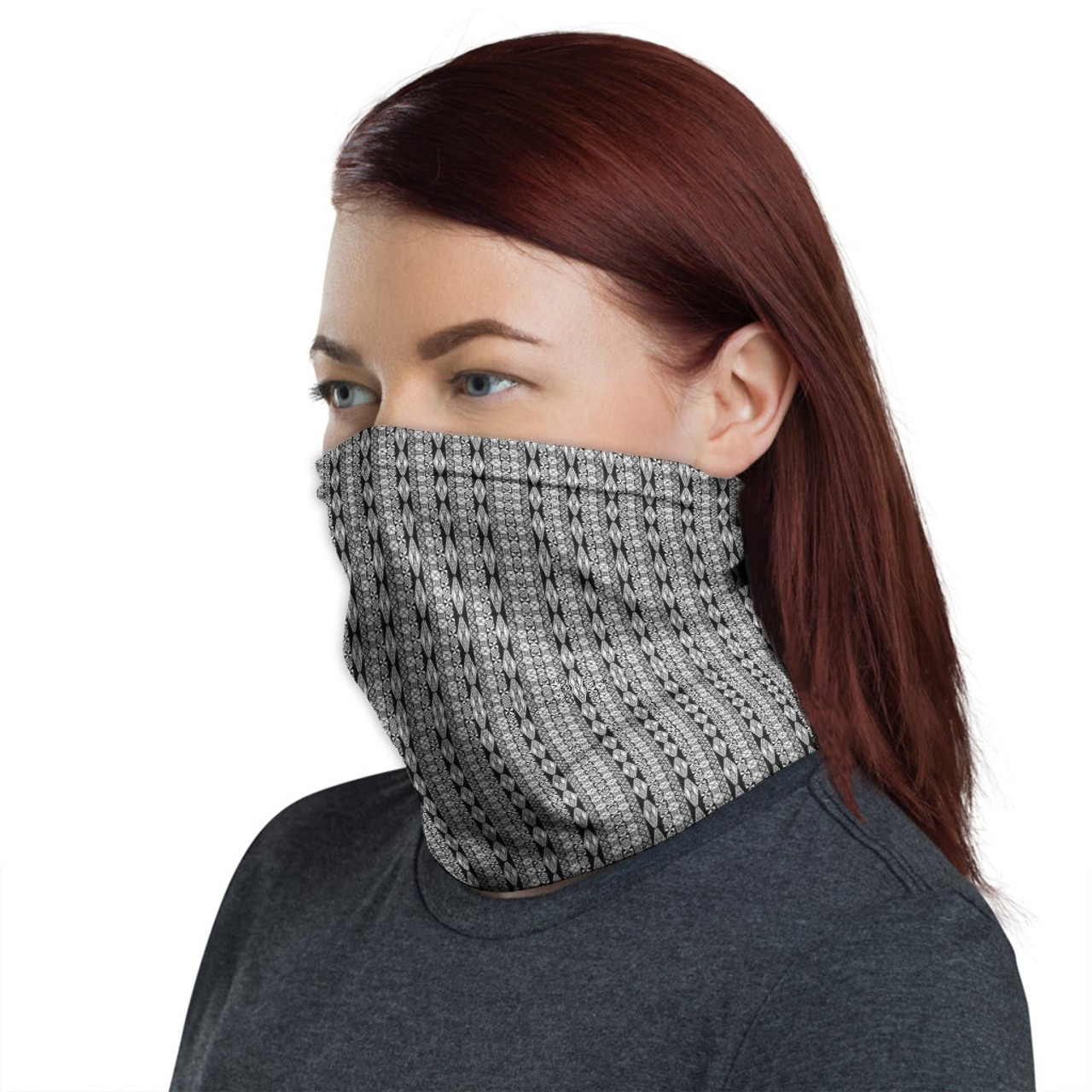 Polynesian Neck Gaiter - Polynesian Patterns 54 1