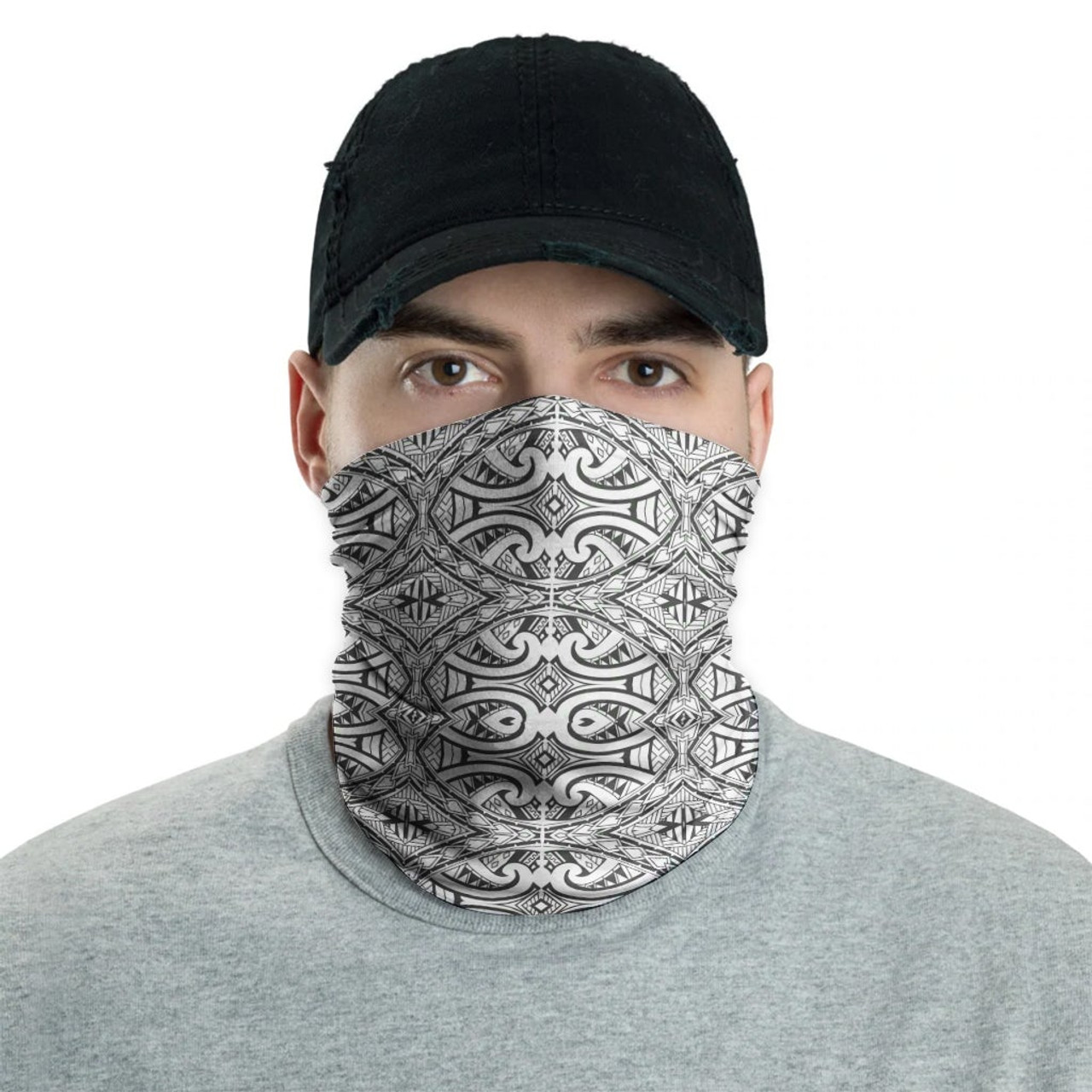 Polynesian Neck Gaiter - Polynesian Patterns 63 2