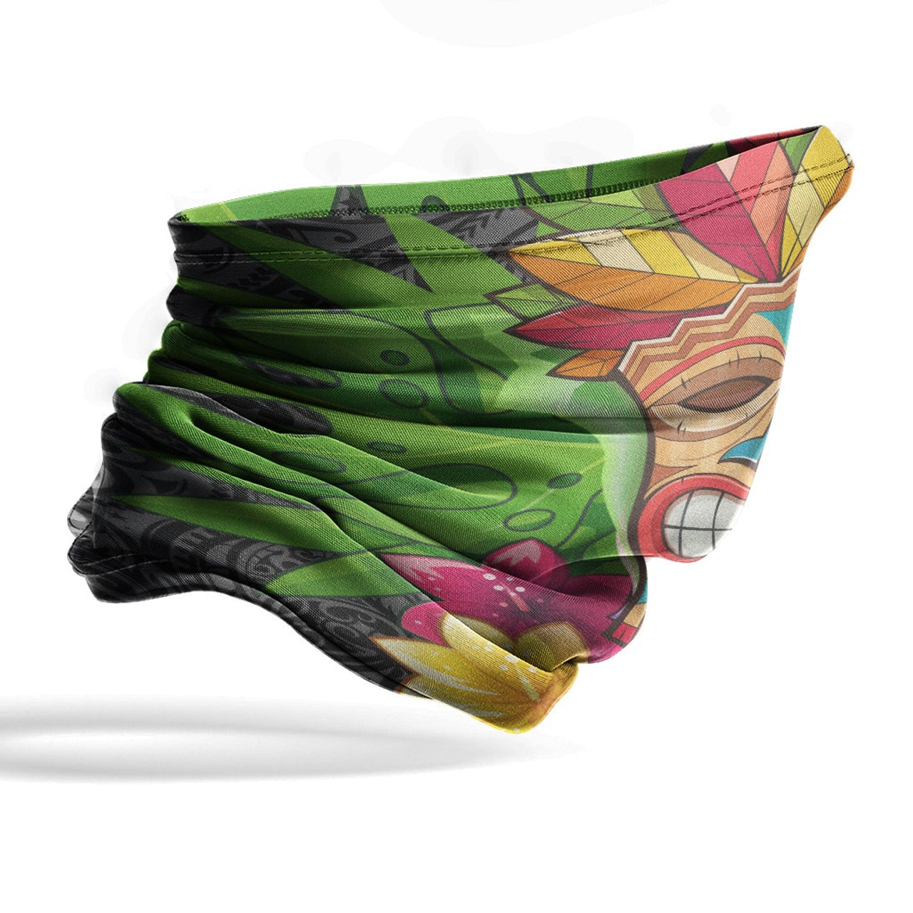 Hawaii Neck Gaiter - Tiki Face 4