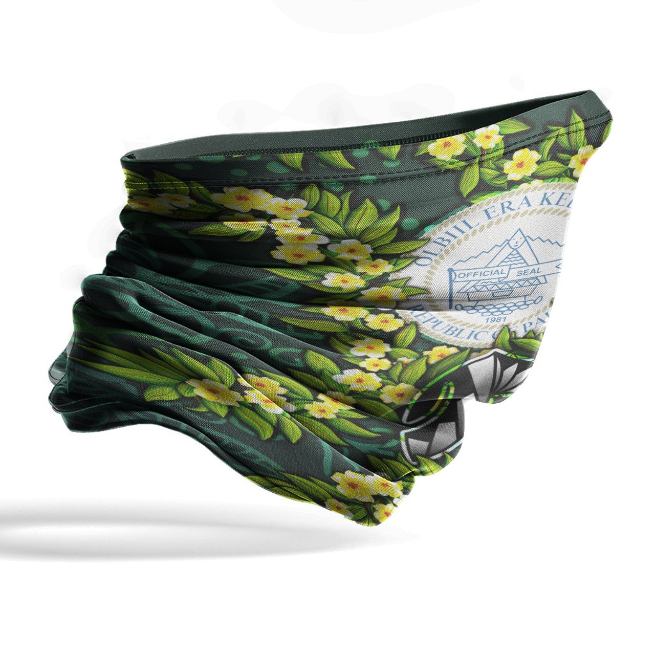 Palau Neck Gaiter - Ti Leaf Lei Turtle 4