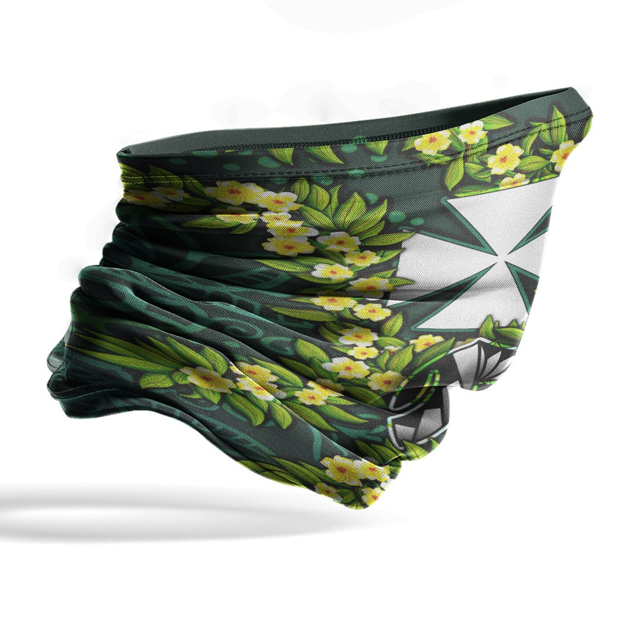 Wallis and Futuna Neck Gaiter - Ti Leaf Lei Turtle 4