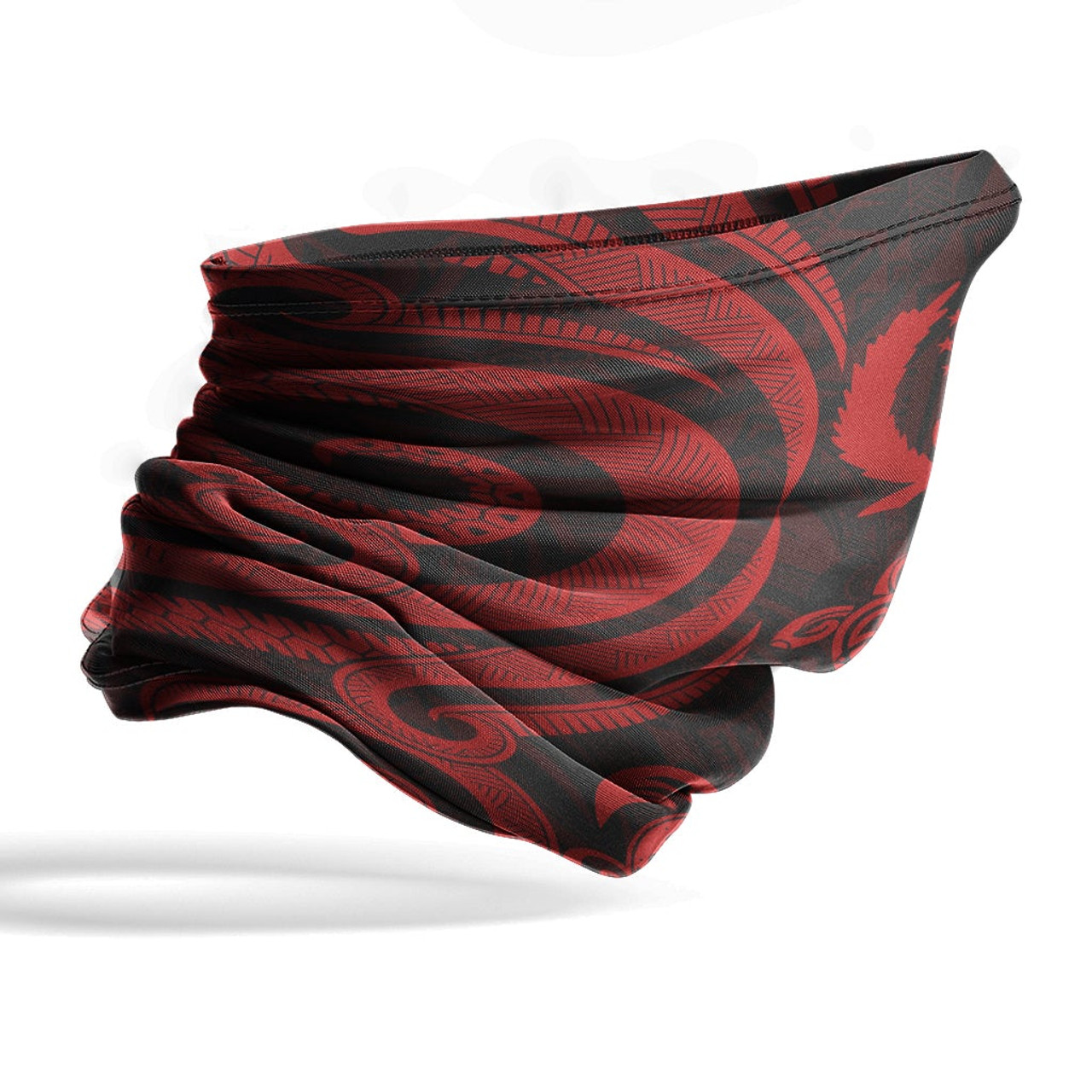Pohnpei Neck Gaiter - Turtle Tentacle Red 4