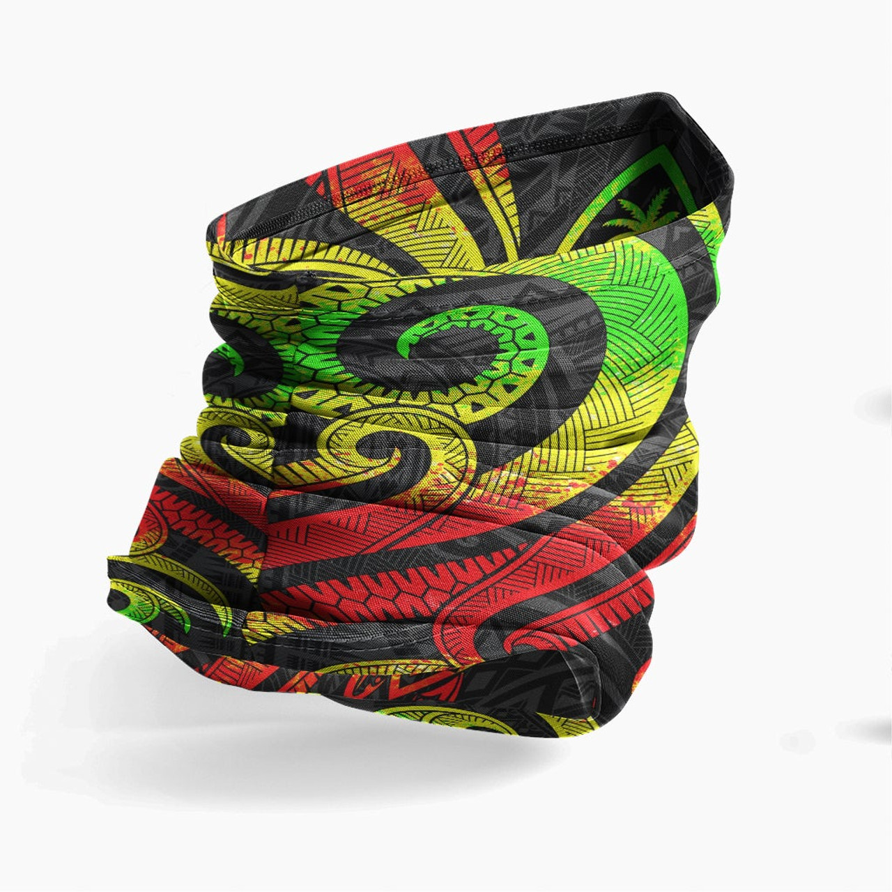 Guam Neck Gaiter - Turtle Tentacle Reggae 3